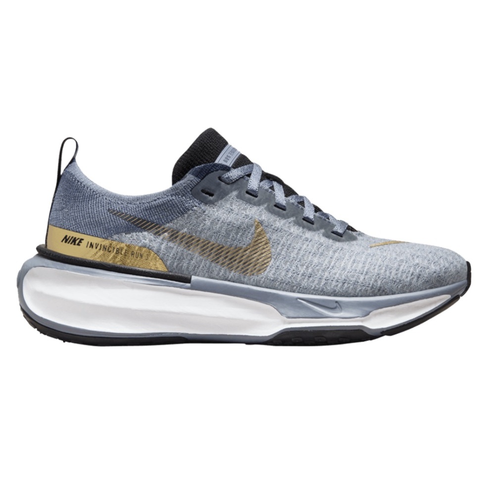 Nike Invincible Run 3 in Slate / Gold, Women’s Size 8, Excellent Condition!